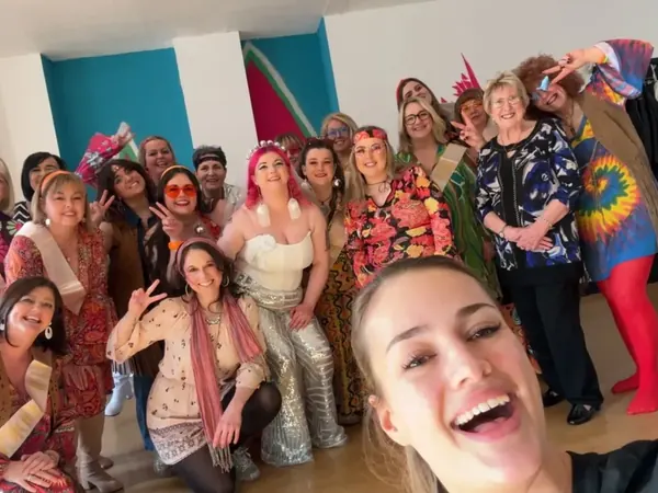 ABBA hen party dance class Plymouth