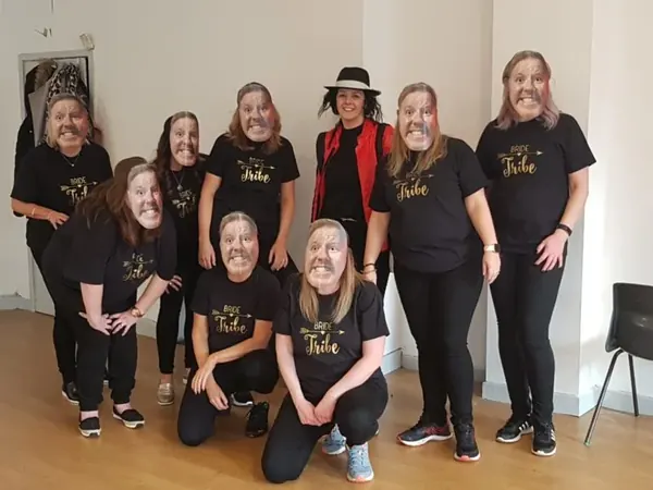 Thriller hen party dance class Plymouth